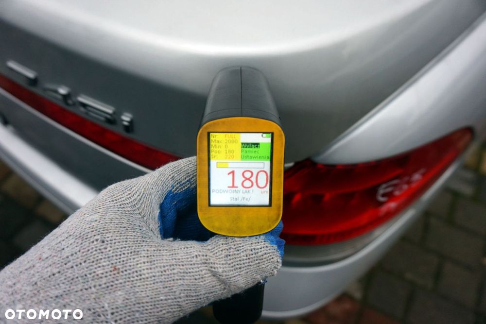 KLAPA BAGAŻNIKA TYLNA 7 IV E65 354  SREBRNY TITANSILBER BMW 2001-2005 - 8