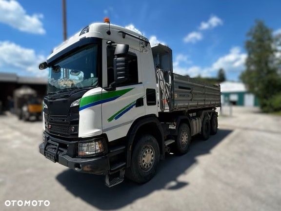 Scania G500 8x4 Meiller – Wywrotka Trójstronna | 500 KM | Euro 6 | 2018 | Retarder | 8x4