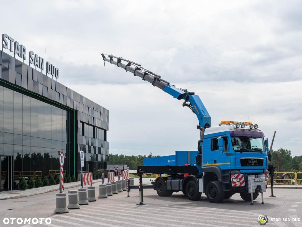MAN TGA 33.480 6x6 PALFINGER PK 60002 HDS Żuraw Siodło Ciągnik - 7