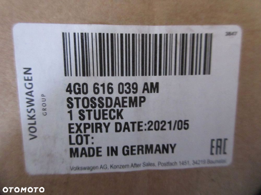 audi a6 c7 amortyzator pneumatyczny 4g0616039am - 5