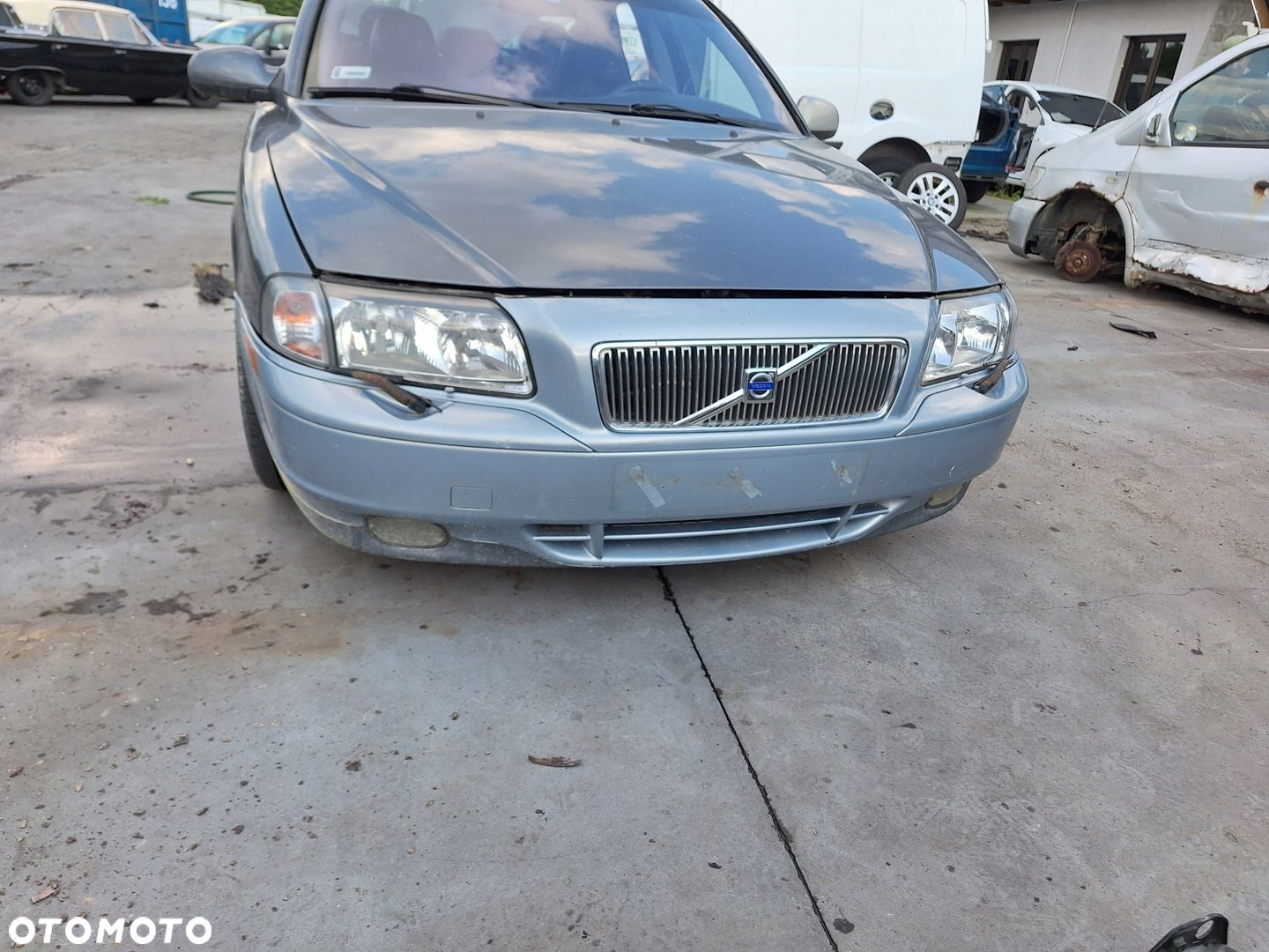 VOLVO S80 I 98-06 MASKA 455-46 KLAPA POKRYWA SILNI - 3