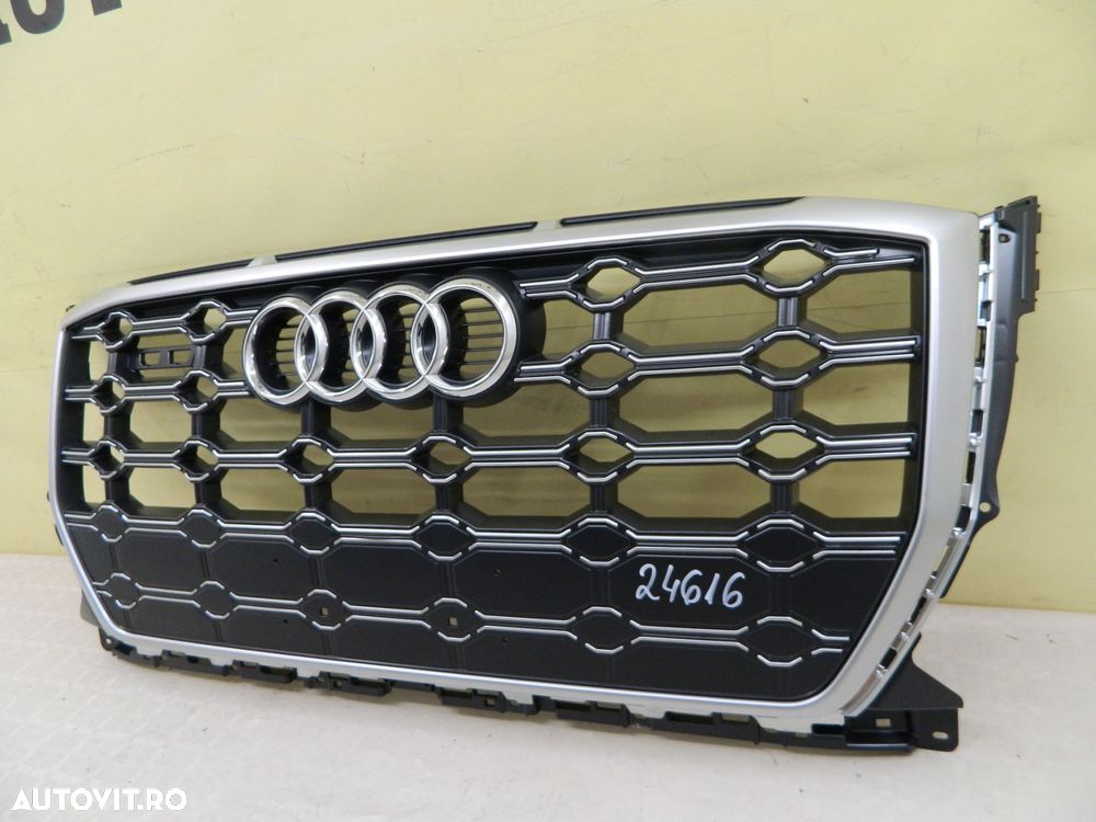 Grila radiator Audi Q2 S-Line / SQ2 facelift, 2021, 2022, 2023. - 4