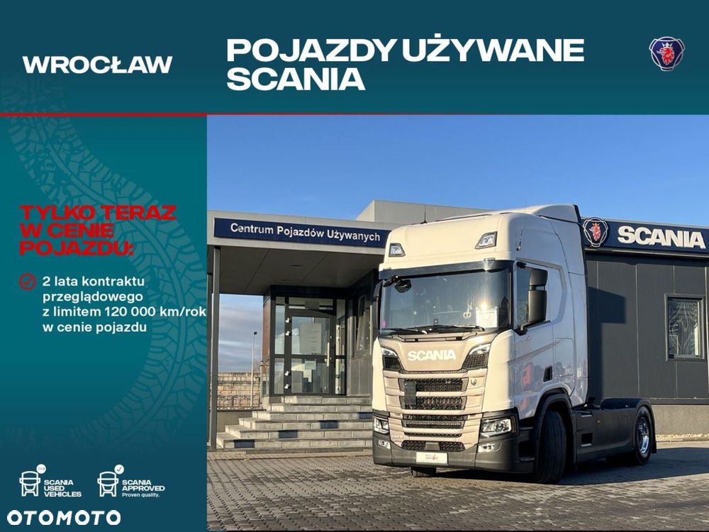 Scania R 460 A4x2NB Hydraulika HYVA Aluminiowe felgi - 1