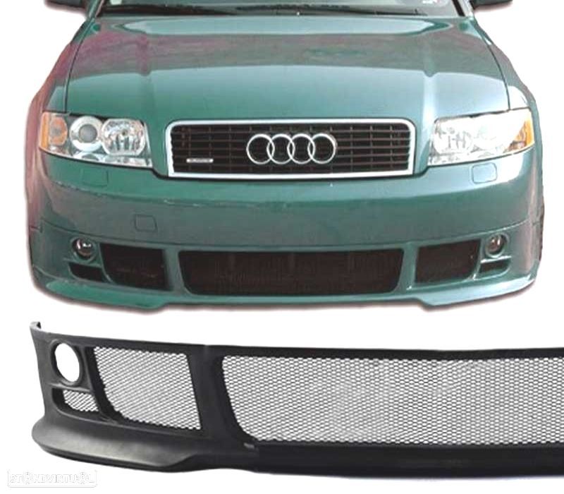 SPOILER LIP FRONTAL AUDI A4 B6 SEDÁN AVANT 00-06 LOOK ABT - 2