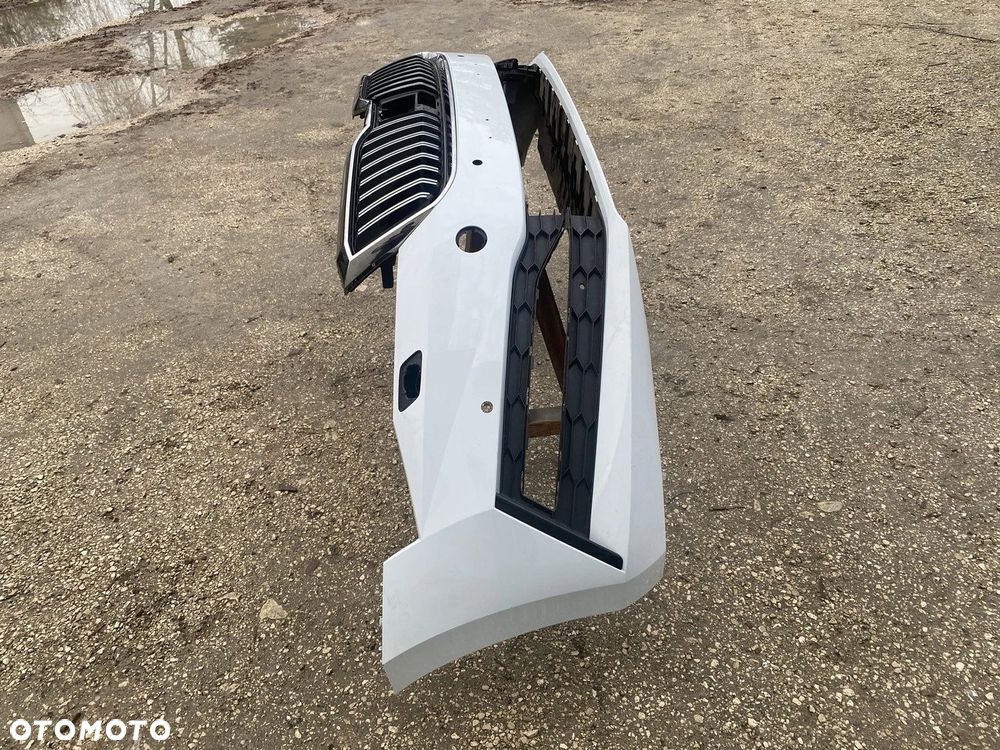 ZDERZAK PRZÓD PRZEDNI SKODA SUPERB III LIFT 19-23 SPORTLINE 3V0807221M Z KRATKAMI I PODŁOGĄ - 8