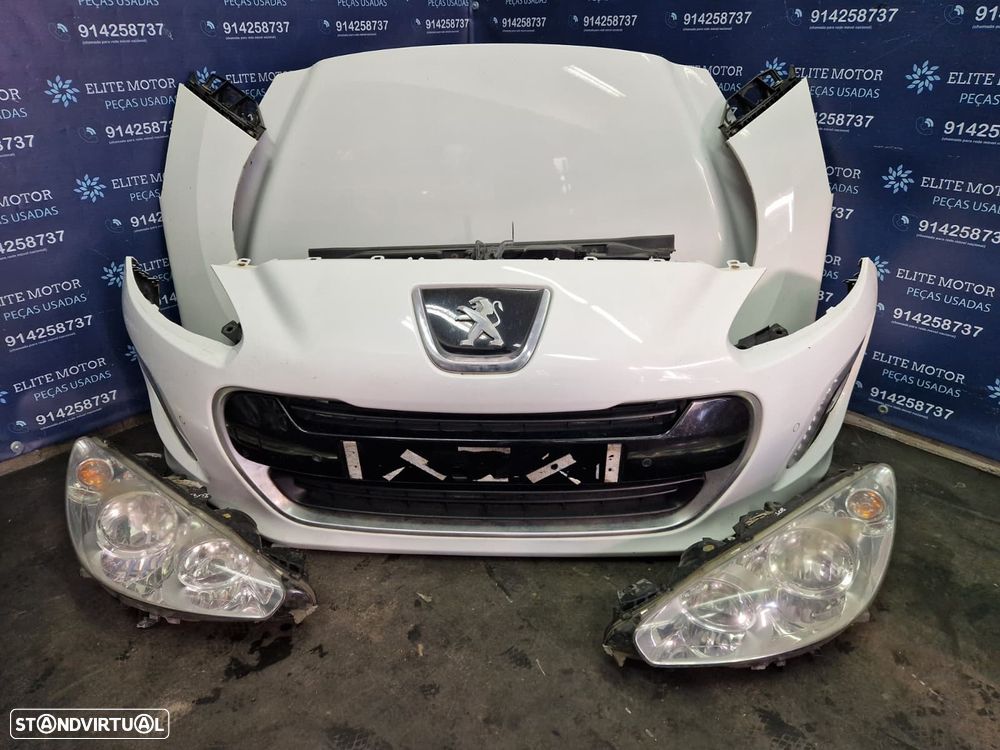 Frente completa usada PEUGEOT 308 1.6 HDI Phase II 2011 capot parachoques oticas guardalamas - 2