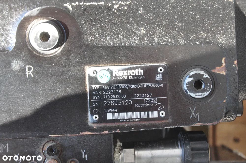 POMPA JAZDY HYDRAULICZNA REXROTH NR A4VG175EP1BP000/40MRNE4T11FC2S7AF00-0   A10VG63EP3D1/10R-NSC10F003DP - 6