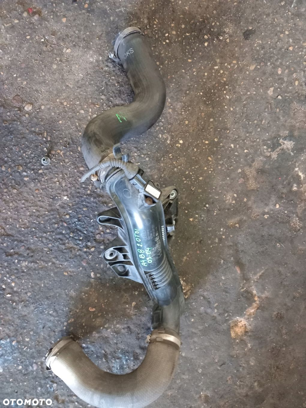 AUDI A4 B8 A5 8T RURA INTERCOOLERA 8K0145673AK - 12
