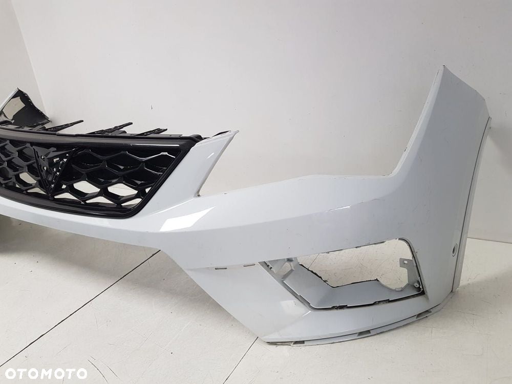 SEAT ATECA CUPRA 16-20 ZDERZAK PRZEDNI PRZÓD GRILL 575807221 NEVADA WHITE - 2