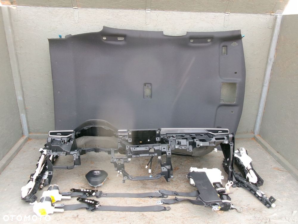 toyota corolla e21 hb deska poduszki powietrzne podsufitka - 1