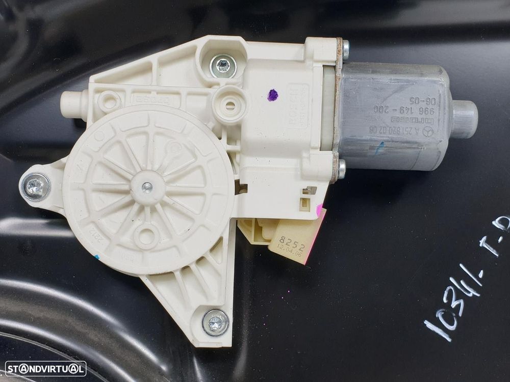 ELEVADOR DE VIDRO TRASEIRO DIREITO MERCEDES-BENZ CLASSE R 2005 - 1