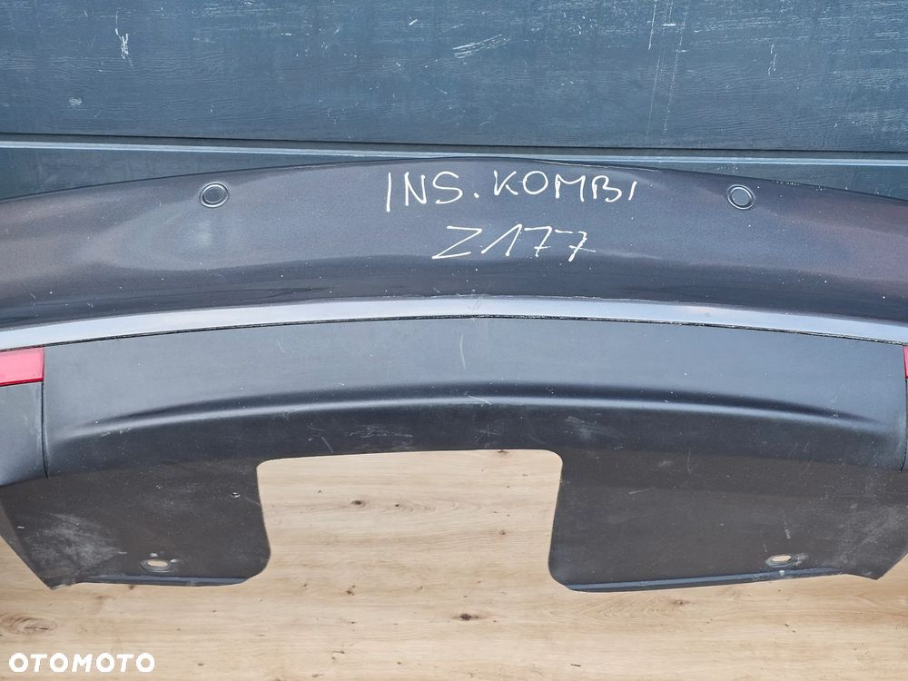 ZDERZAK TYŁ TYLNY OPEL INSIGNIA A KOMBI Z177 PDC DYFUZOR DWIE RURY - 18