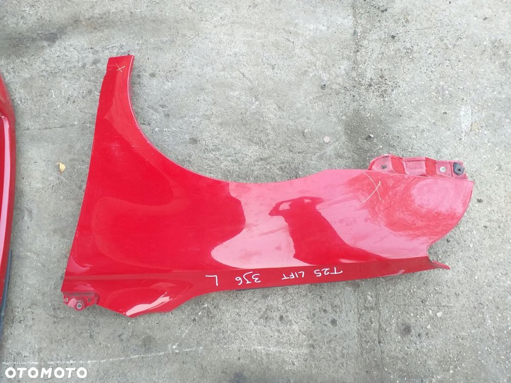 Toyota Avensis T25 LIFT kompletny przód 3j6 maska - 4
