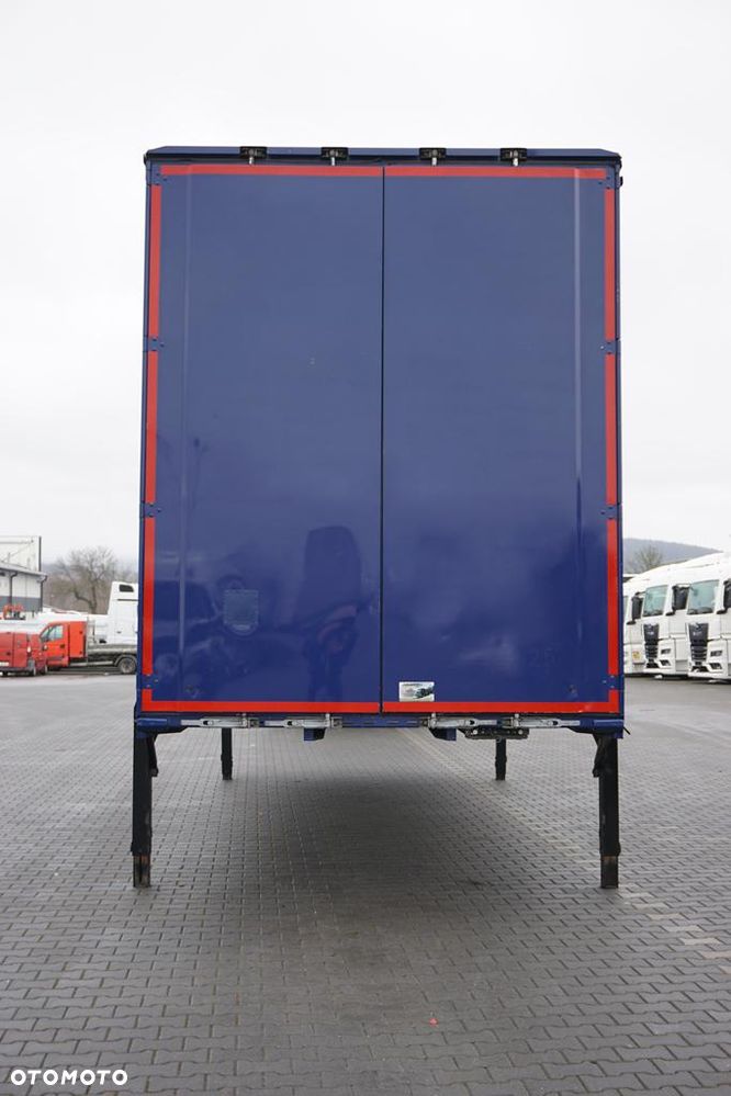 MAN KRONE / ZABUDOWA / BDF / FIRANKA / DŁ. 7,7 M / 19 PALET / MEGA - 9