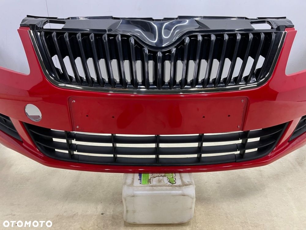 Zderzak przedni Skoda Fabia 2 II 10-14r. Lift przód 5J0807221D - 7