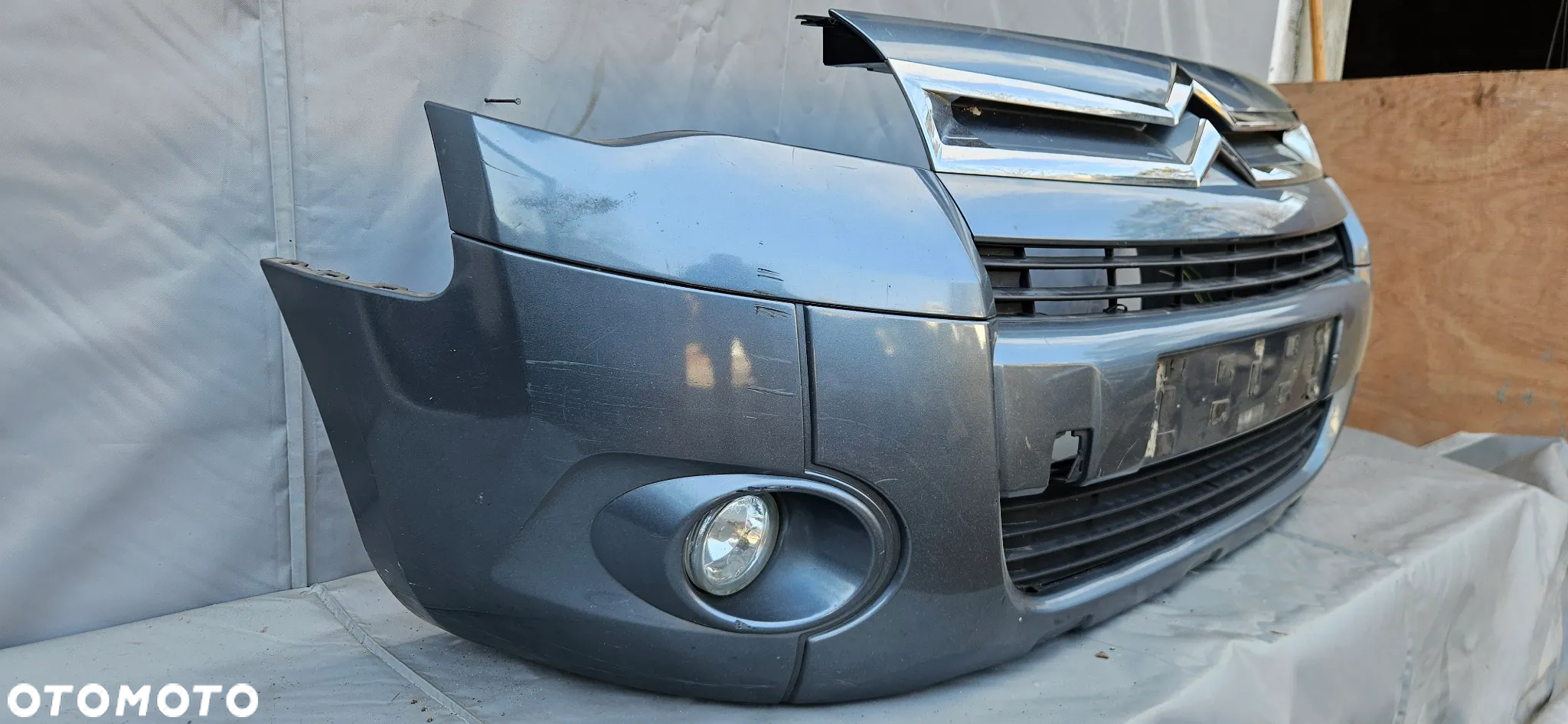 CITROEN BERLINGO III MULTISPACE ZDERZAK PRZEDNI GRILL HALOGENY - 2