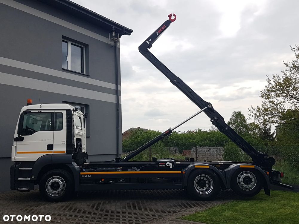 MAN 26.430 TGS 3-OSIE HAKOWIEC MULTILIFT OPTIMA 20S HIAB KLIMA 6x2 - 12