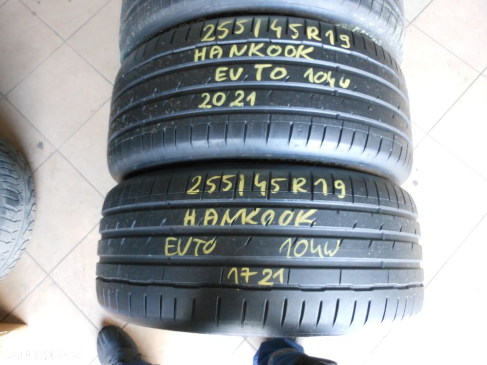 opony 255/45r19 hankook ventus s1 evo 3 ev TO 6,3mm lato komplet - 2