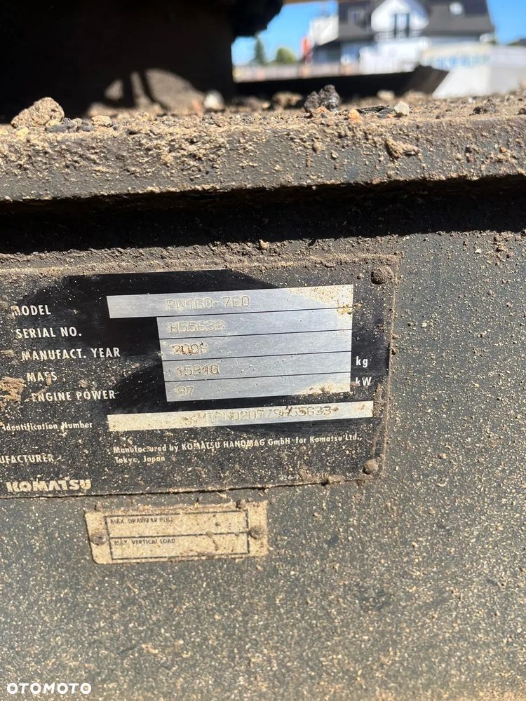 Komatsu PW160-7E0 - 4
