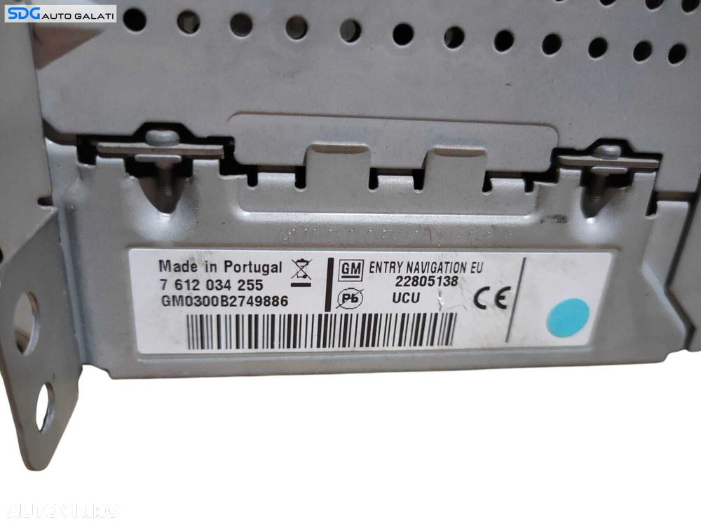 Unitate Radio CD Player Opel Astra J 2009 - 2015 Cod 22805138 [L5630] - 3