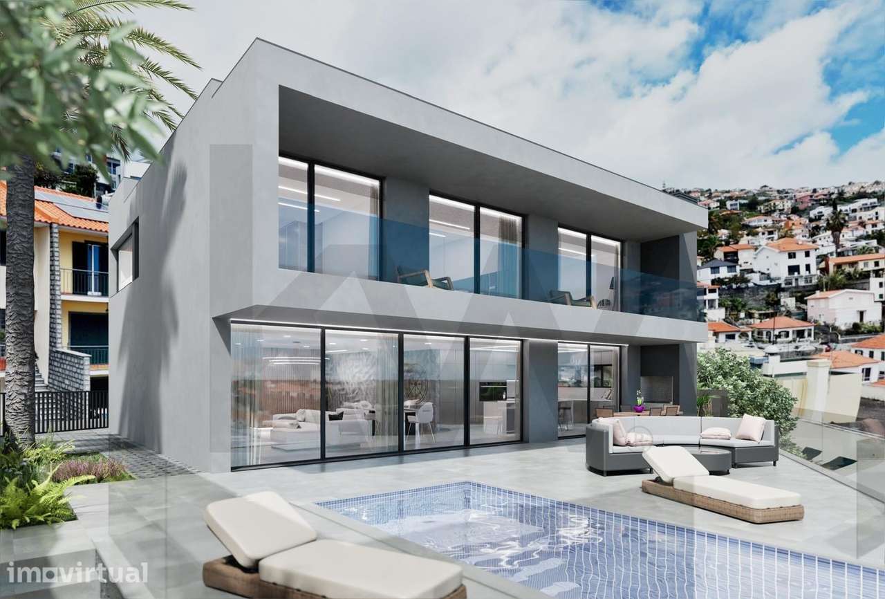 Moradia de Luxo com Vista Panorâmica sobre a Baía do Funchal – Boa Nov - Grande imagem: 2/27