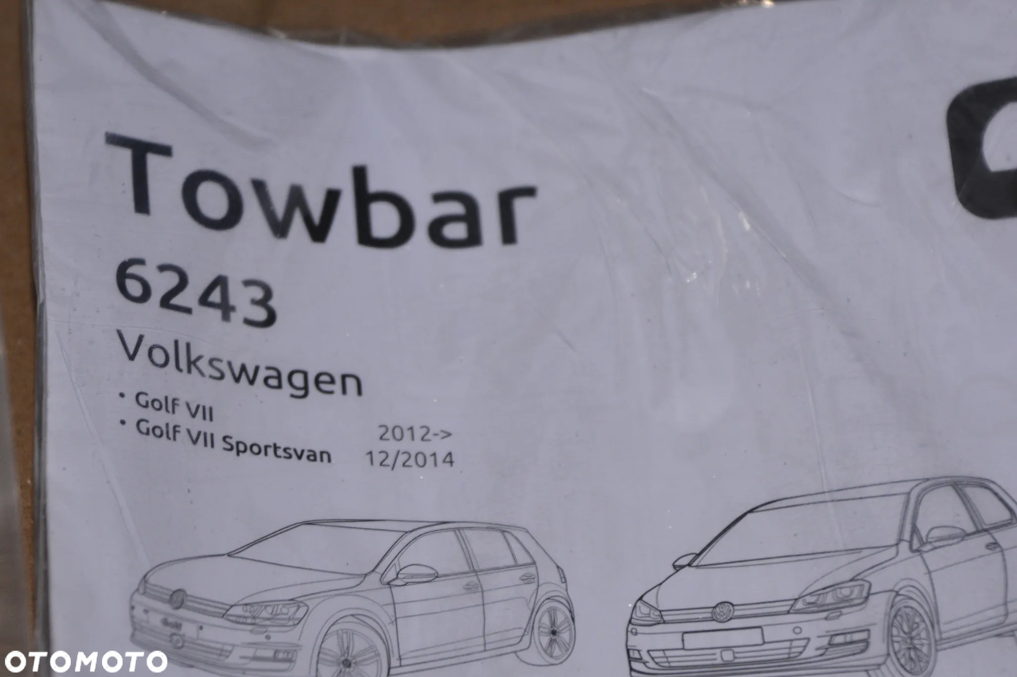 VW Golf VII / Sportsvan hak chowany Brink Taniej - 6