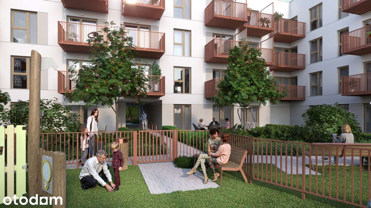 1-pokojowe mieszkanie 35m2 + balkon