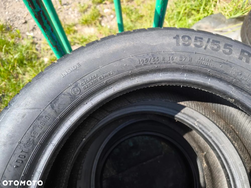 4 sztuki Opony LETNIE 195 55 16 Continental ContiEcoContact 5 Montaż Gratis! Ładnie 5,5mm!!! - 8