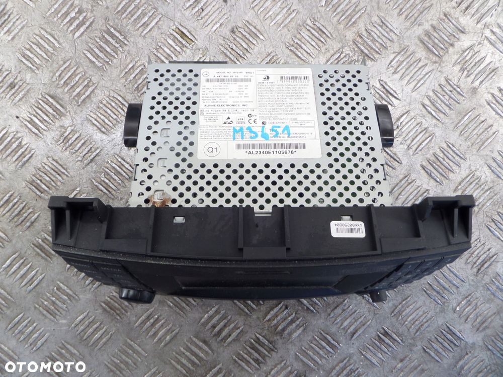 mercedes v-klasa viano w447 radio nawigacja a4479006105 - 2