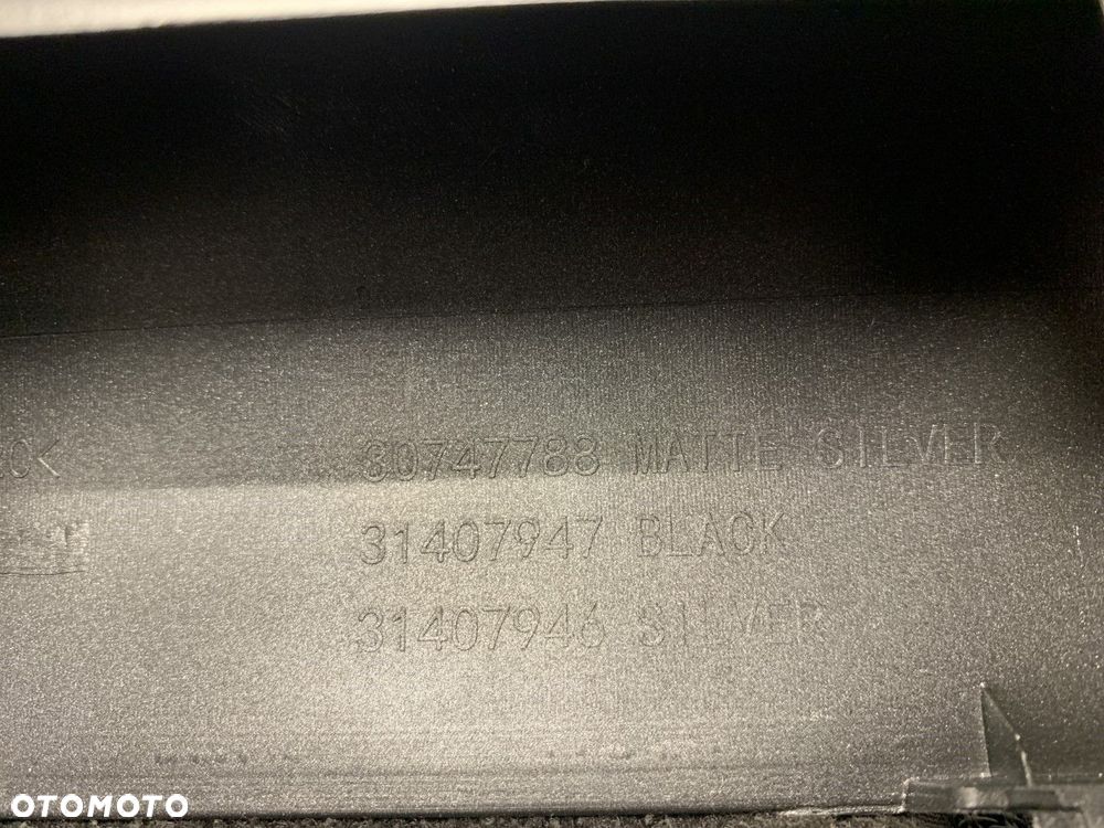 NOWA ORYGINALNA LISTWA SPOILER ZDERZAKA PRZEDNIEGO PRZÓD VOLVO XC40 31407946 17-24 - 7
