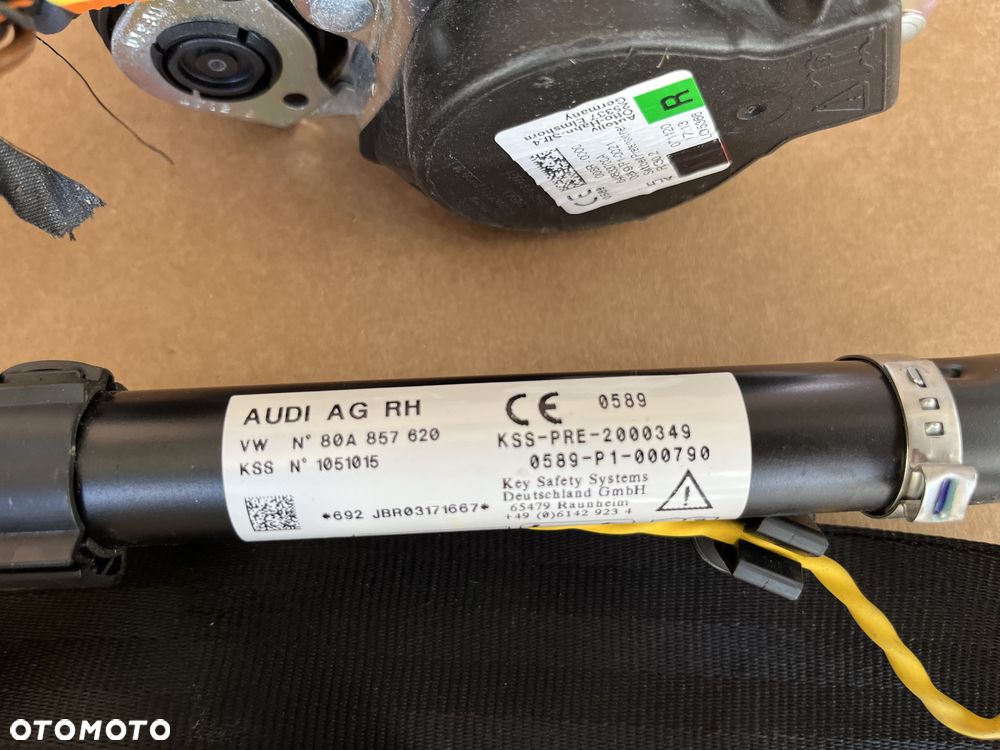 PASY BEZPIECZENSTWA AUDI Q5 USA AMERYKA Z DOCIAGIEM NAPINACZEM USZKODZONE - 5