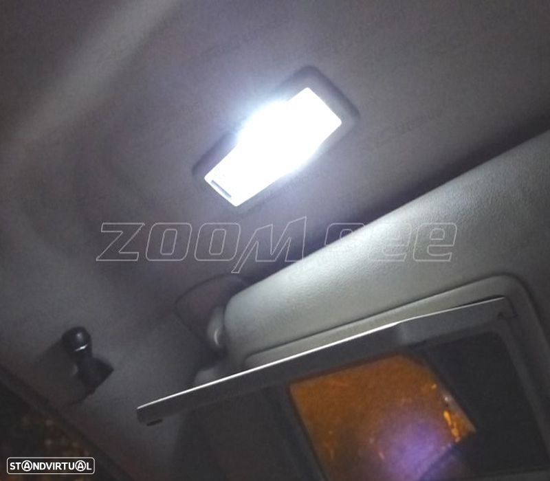 KIT COMPLETO 18 LAMPADAS LED INTERIOR PARA RENAULT LAGUNA II MK2 01-07 - 3