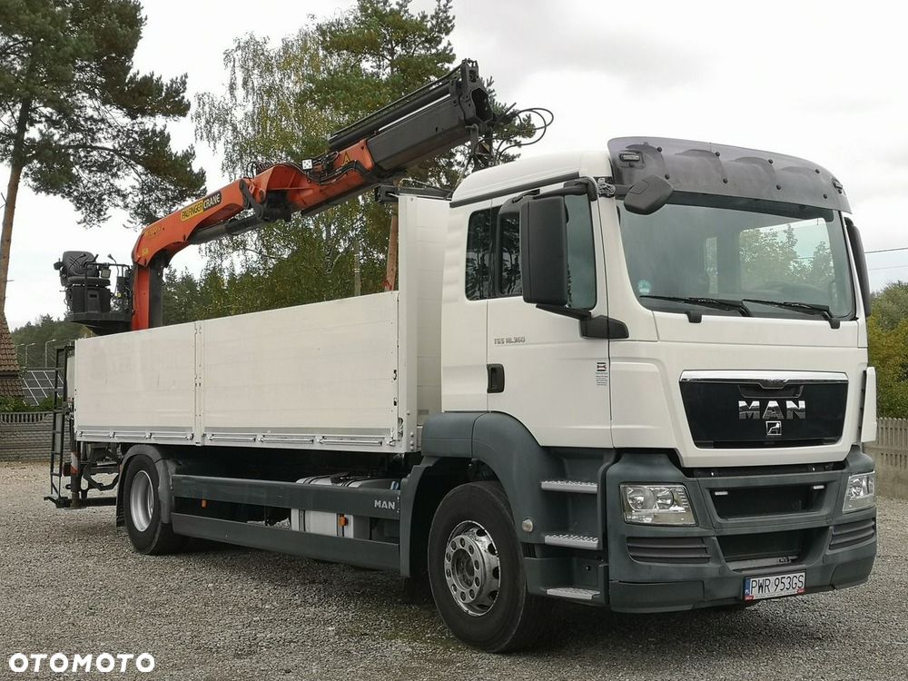 MAN TGS 18.360 Skrzynia HDS PALFINGER Rotator Manual Niski Przebieg