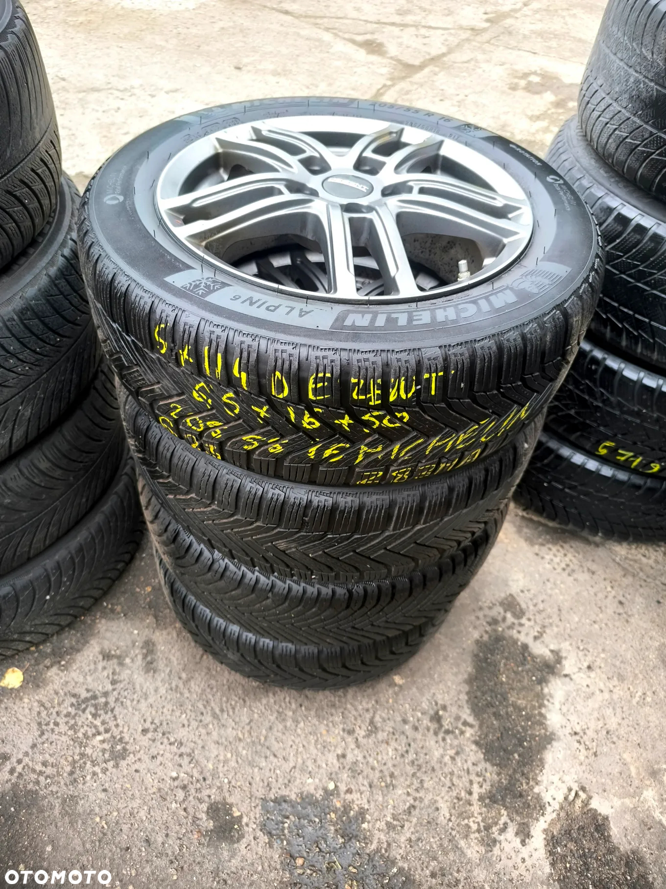 5x114,3 5x114 Felgi Aluminiowe Alufelgi 16 Koła Zimowe Zima KIA HYUNDAI MAZDA MITSUBISHI HONDA RENAULT NISSAN TOYOTA SUZUKI Legnica ALU-RAD 205/60 6mm 23r. - 2