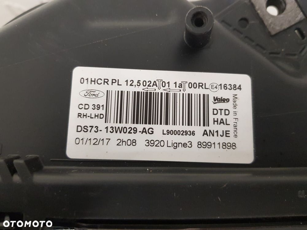 FORD MONDEO MK5 V LAMPA PRAWA PRZEDNIA PRZÓD SOCZEWKA EUROPA IDEALNA DS73-13W029-AG - 8