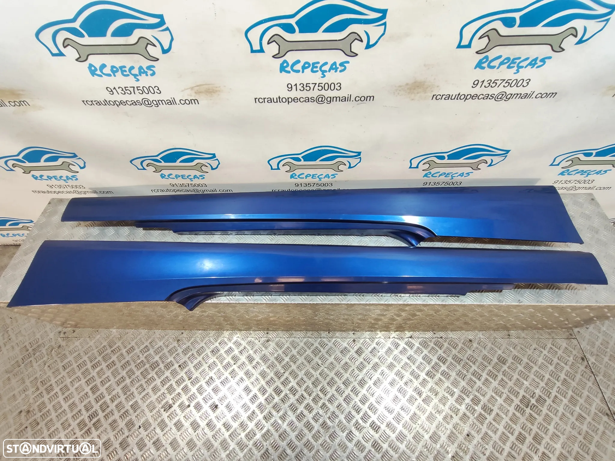 EMBALADEIRA EMBALADEIRAS ESQUERDA DIREITA BMW SERIE 3 E92 COUPE E93 CABRIO 51777130874 7130874 51777130873 7130873 SAIA SAIAS LATERAL LATERAIS - 3