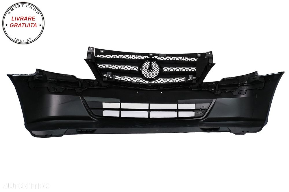 Bara Fata cu Grila Centrala Mercedes V-Class Vito Viano W639 Facelift (2010-2014)- livrare gratuita - 6