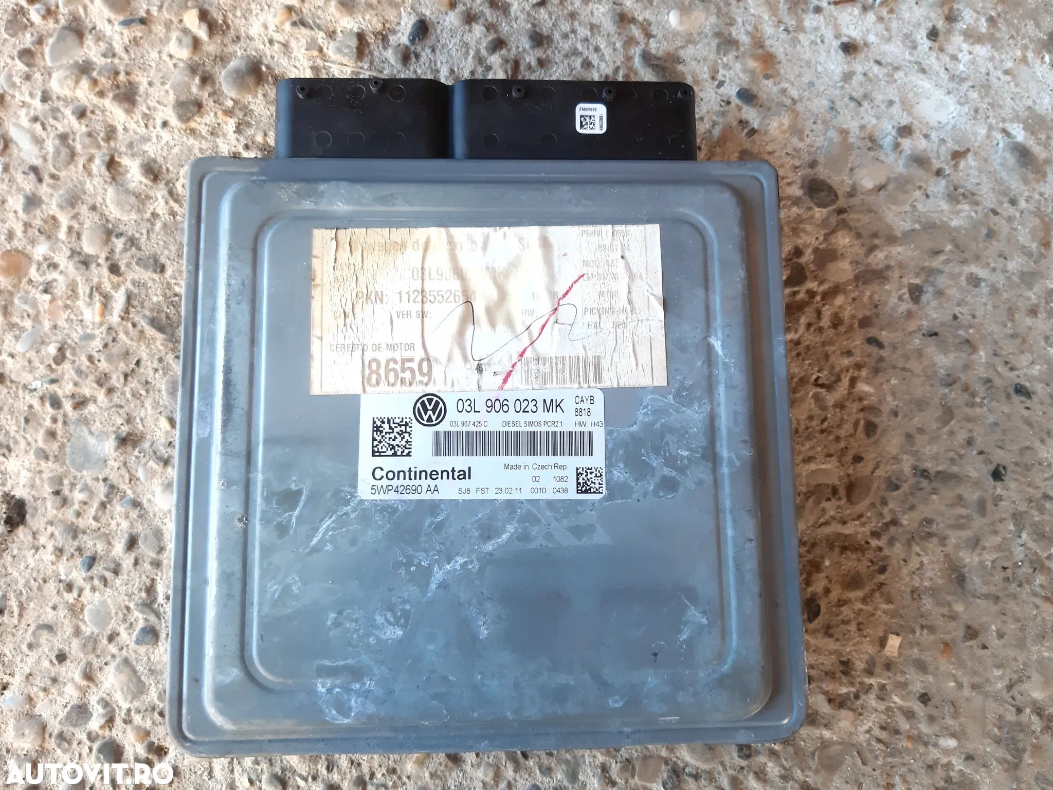 CALCULATOR ECU 1.6 TDI / CAY cod 03L906023MK - 1