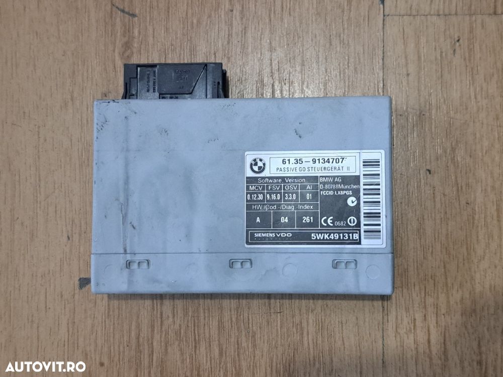 Unitate ECU modul keyless entry keyless go Original BMW E60+LCI E61+LCI E63LCI E64+LCI E70+LC E71 E72 - 1