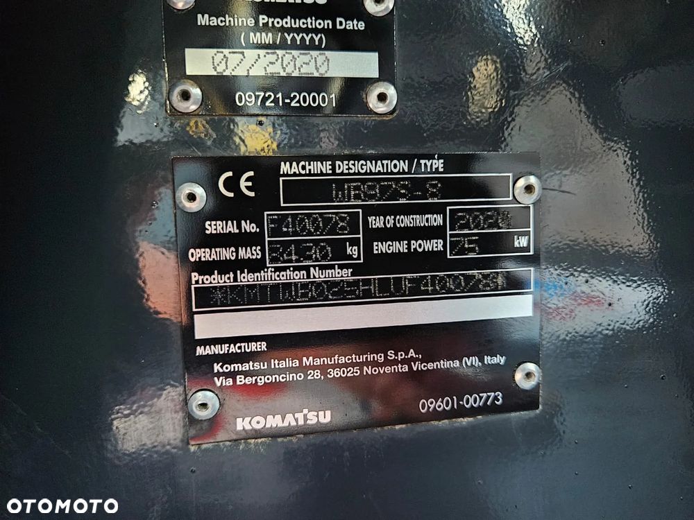 Komatsu KOPARKO-ŁADOWARKA KOMATSU WB97S 97 WB 93 WB97 97S - 29