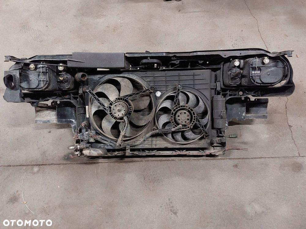 PAS PRZEDNI WZMOCNIENIE CZOŁOWE + CHŁODNICE + WENTYLATORY LAMPY VW GOLF IV - 9