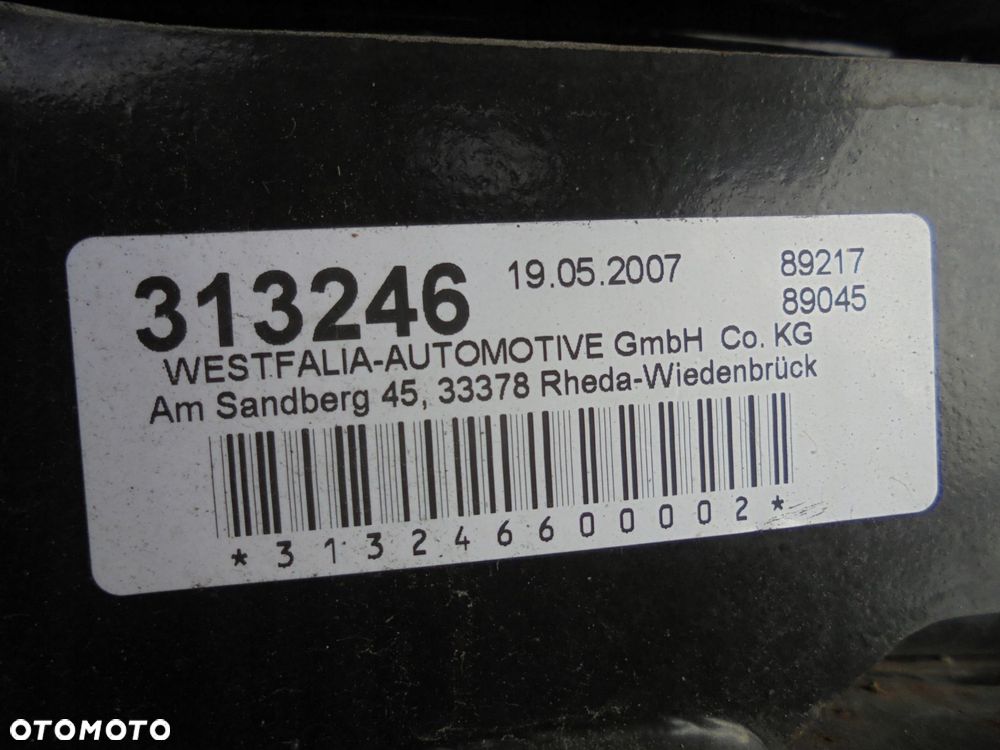 mercedes c-klasa w204 - hak holowniczy westfalia - 8