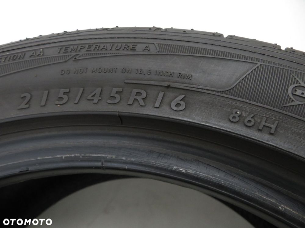 2x 215/45R16 OPONY LETNIE Dunlop SP Sport Maxx 86H - 4