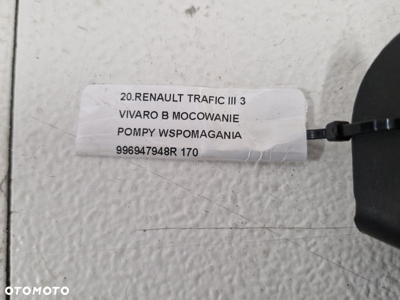 RENAULT TRAFIC III 3 VIVARO B MOCOWANIE POMPY WSPOMAGANIA 996947948R - 6