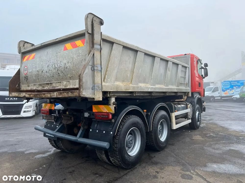 Scania R420 6x6 Hydroburta , stały napęd , zabudowa KOV, niski przebieg 320 tys km , wywrotka, zaczep do przyczepy, - 8