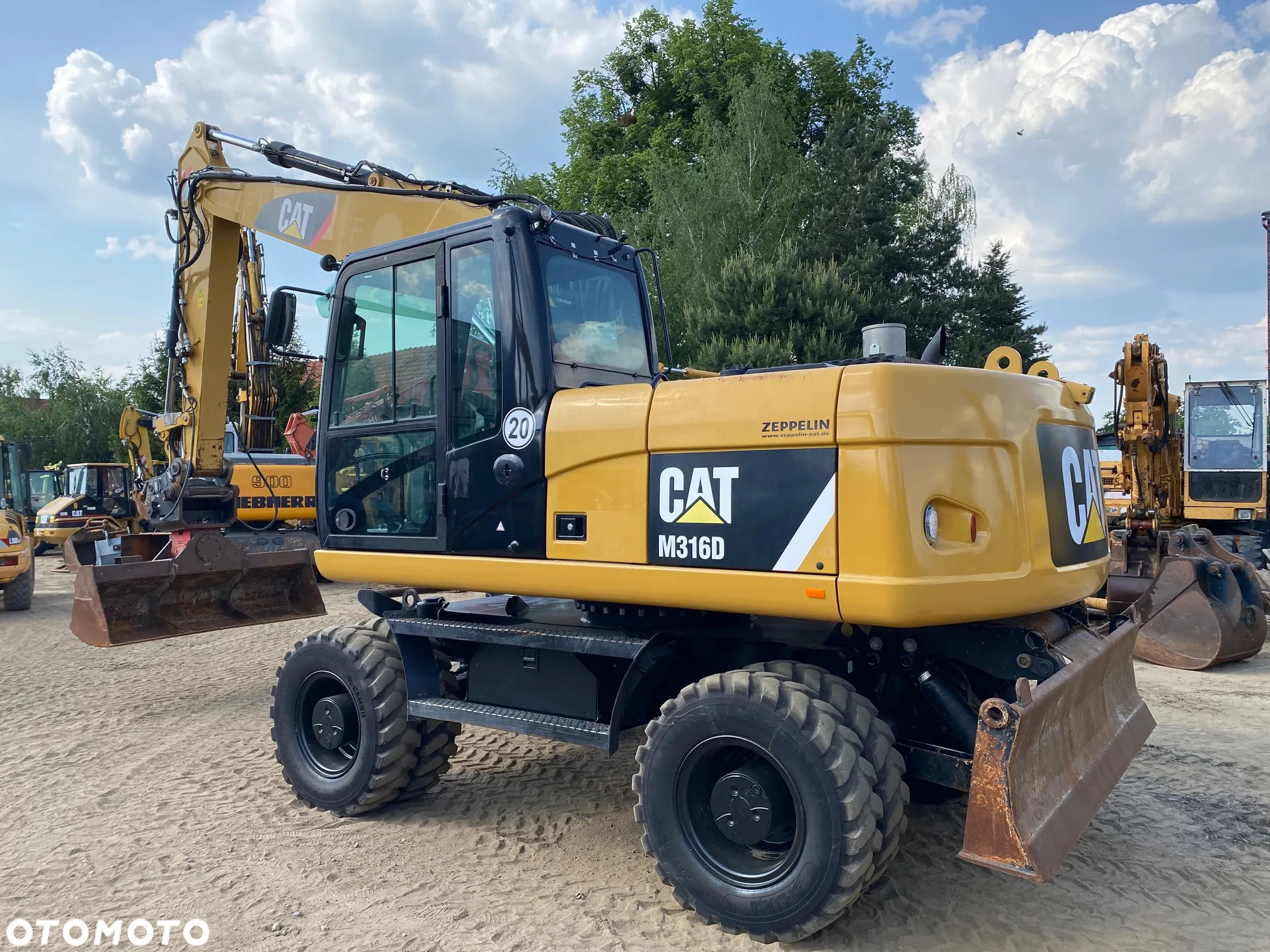 Caterpillar CAT M316D, 2014 ROK, BEZ ADBLUE i DPF-A, z NIEMIEC - 5