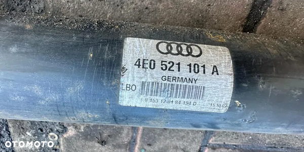 Wał napędowy Audi A8 D3 4E0521101A