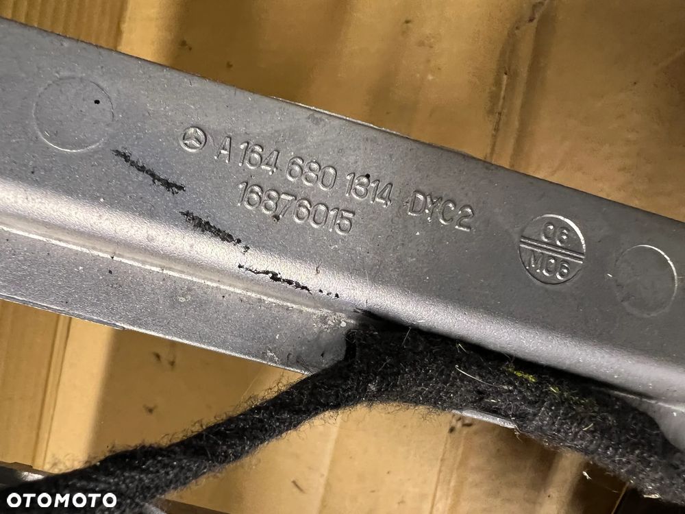 Tunel środkowy podłokietnik skóra Mercedes ML W164 - 6