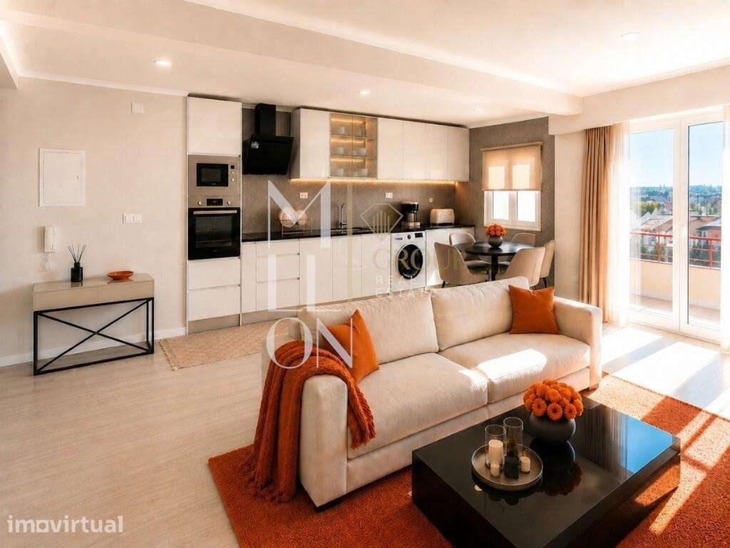T4 totalmente remodelado com cozinha equipada, 2 WC, varanda e acabame - Grande imagem: 3/36