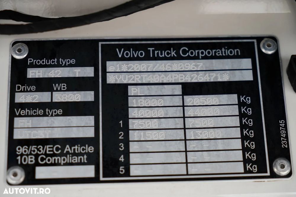 Volvo FH 500 / I- PARK COOL / I-SAVE / EURO 6 - 37